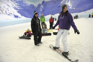  Snowboarding Queyras station
